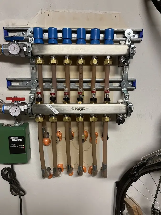 Plumber performing Leak Detection at a residential property in Delaware